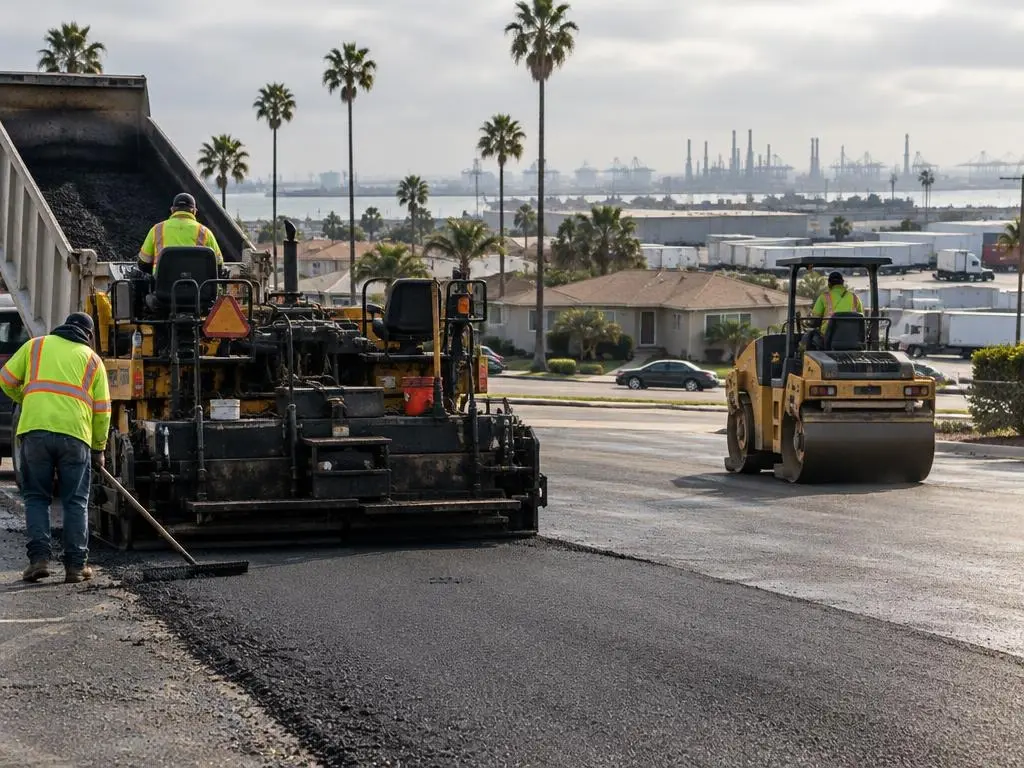Parking Lot Paving in Carson, CA
