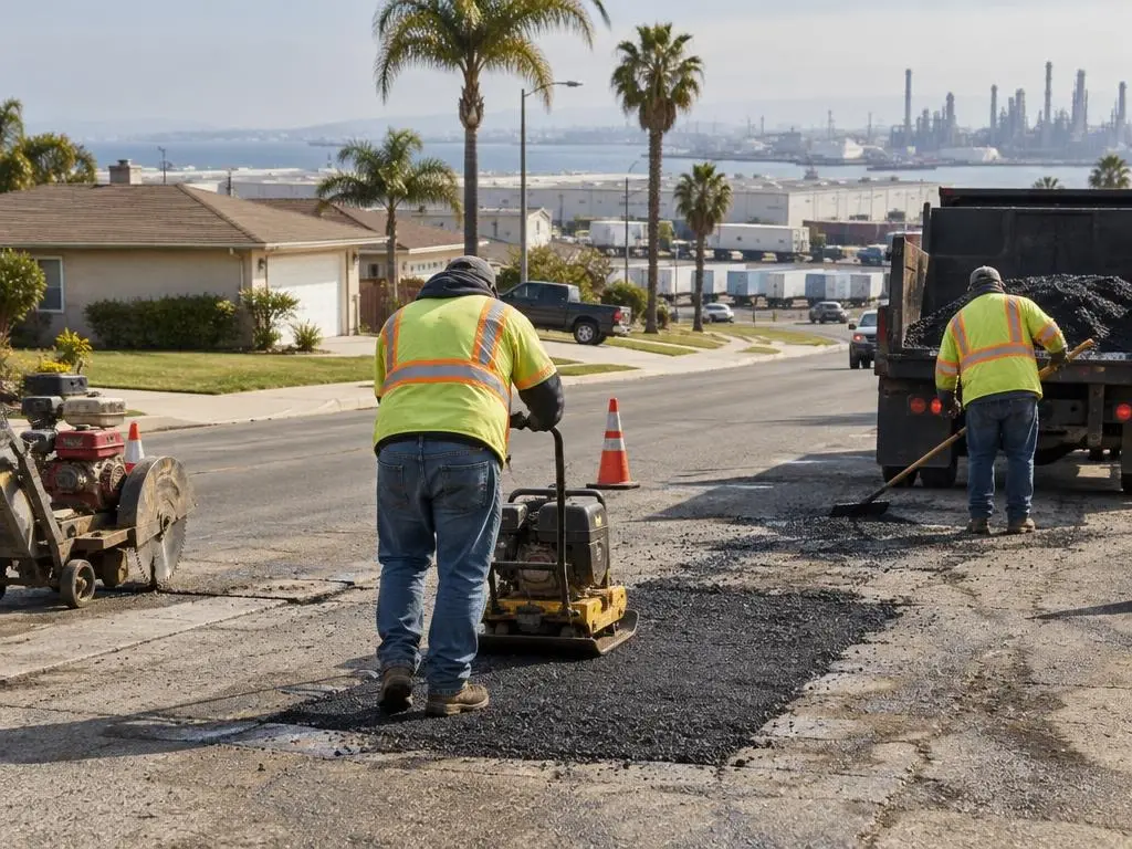 Pothole Repair in Carson, CA